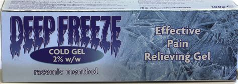 Deep Freeze Cold Gel 100g Online Pharmacy Uk