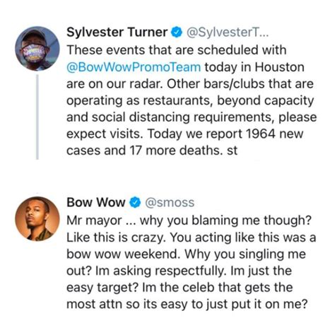 Bow Wow Apologizes To Houston Mayor For Performance In Packed Club