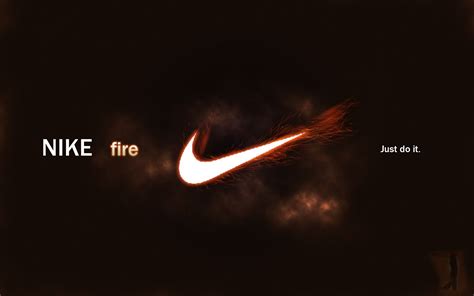 X Nike Fire Logo Sports Brand Wallpaper Coolwallpapers Me