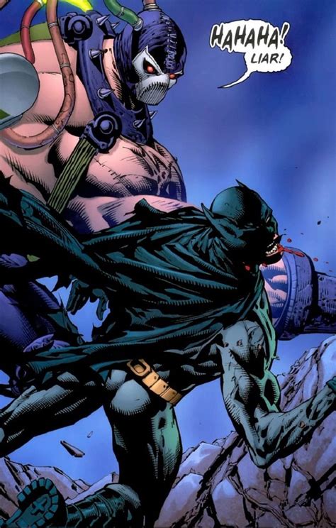 Batman Vs Bane Batman Comics Batman Artwork Comic Heroes