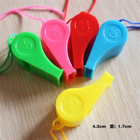 Party Whistle Random Color Selling 20pcspacks Sporting Goods Plastic