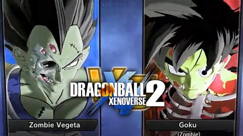 Zombie Goku Vs Zombie Vegeta Dragon Ball Xenoverse 2 Mod Youtube