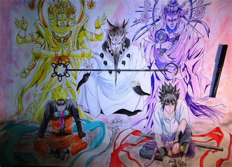 Naruto Modo Sabio De Los 6 Caminos Wallpaper