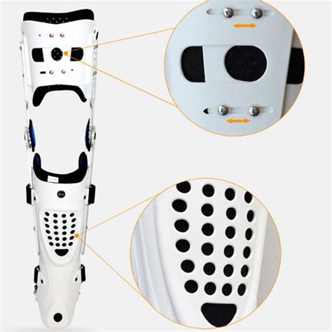 Yc° Knee Brace Knee Ankle Foot Orthosis Kafo Brace Fixed Stiff Thigh