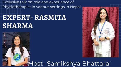 Exclusive Talk On Role And Experience Of Physiotherapist In Nepal With Expert Rasmita Sharma