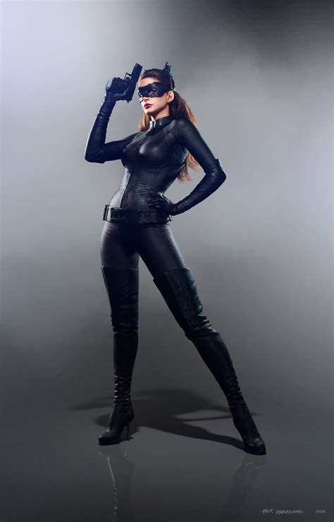 Catwoman 2 The Dark Knight Rises Per Haagensen Anne Hathaway Mulher Gato Anne Hathaway