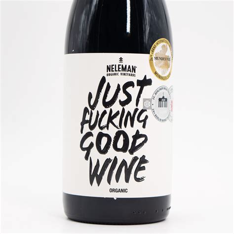 Vino Tinto Marselan Just Fucking Good Wine Eco Neleman The Lofbox®