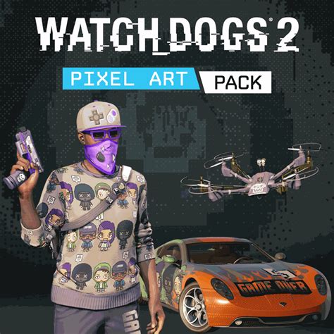 Watch Dogs 2 Pixel Art Pack
