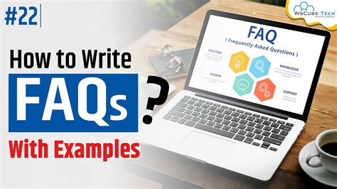 How To Write Impactful Faqs For Website Frequently Asked Questions