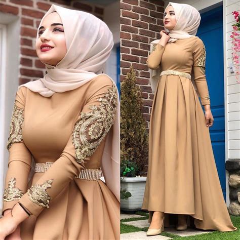 Pin By ســــاره 🦋 On Hijab Style In 2020 Evening Dress Fashion