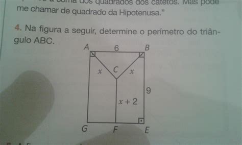 Calcule O Perímetro Do Triângulo Abc Askschool