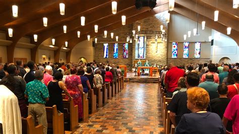 Livestream Mass From St Lawrence Catholic Church Youtube