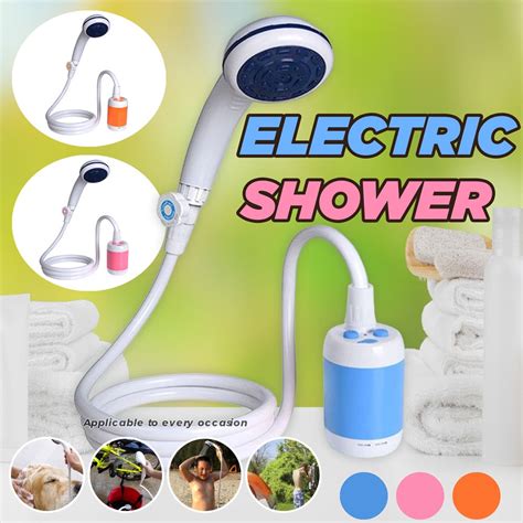 Gian Portable Electric Shower Camping Portable Showers Head Pet Shower