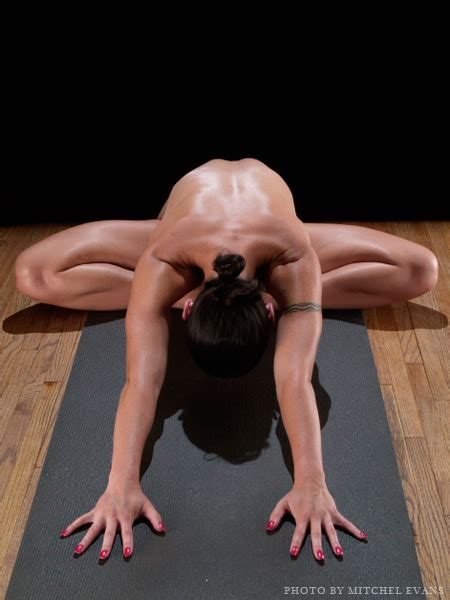 Vivastra Kama Yoga Erotic Nude Yoga Sitting Doubled Butterfly