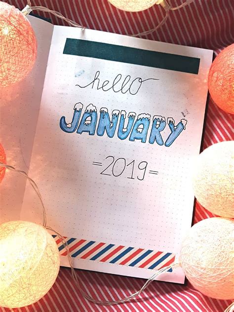 January Bullet Journal Spreads — Sweet Planit