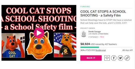 Update On Cool Cat Stops A School Shooting 41518 Ryms