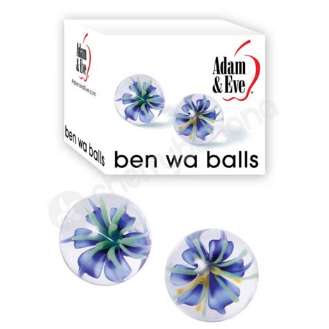 Adam Eve Ben Wa Balls Glass Ben Wa Balls Set Of