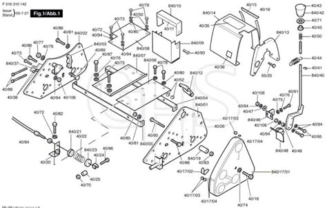 Atco Royale 24 F016310142 Main Assembly Ghs