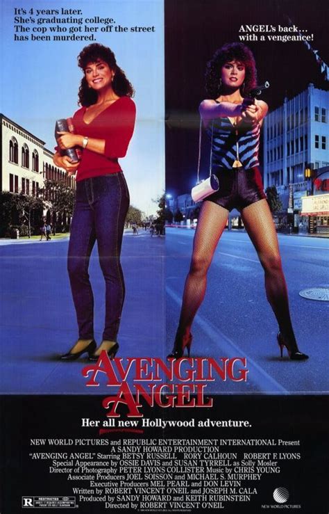 Avenging Angel 1985 Angel Movie Movie Posters Betsy Russell