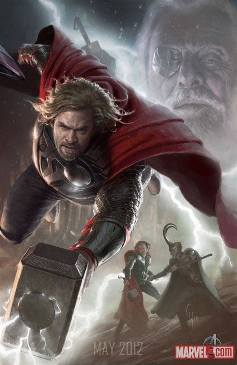 New Avengers Movie Concept Art Thor And Shield Agents Joris