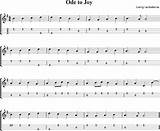 Ode To Joy Guitar Notes With Letters