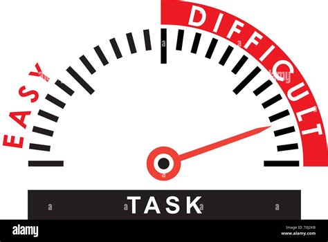 Difficult Task Illustration Template Stock Vector Image And Art Alamy
