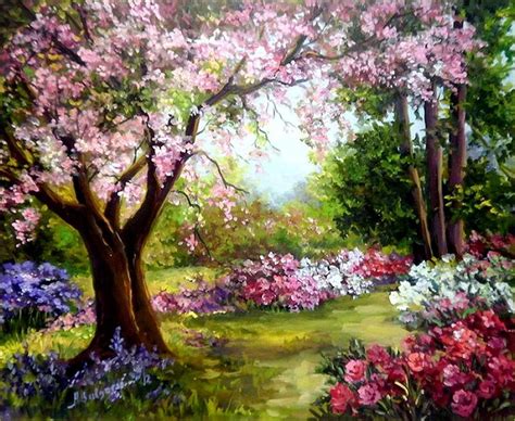 Paysages Et Jardins Romantiques En Peinture Anca Bulgaru Beautiful Paintings Beautiful