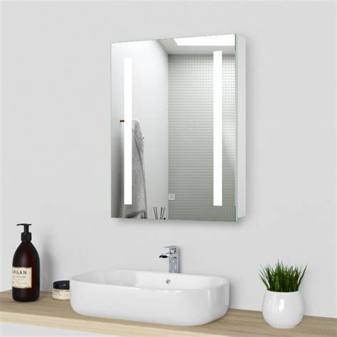 Bathroom Led Mirror Cabinet 800x600 Shower Doors Online