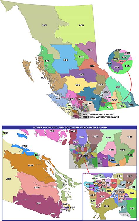 Elections Bc Electoral District Maps Redistribution 2008