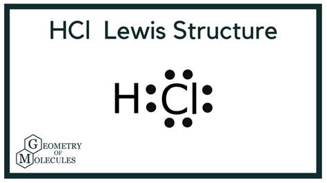 Hcl Lewis Dot Structure Hydrogen Chloride Lewis Molecules Home