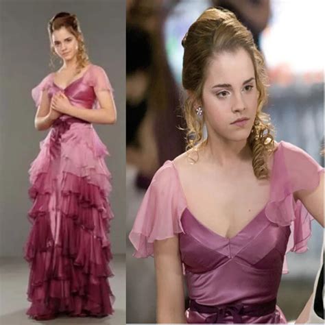 Elegant Hot Inspired Emma Watson Beautiful Prom Dresses In Harry Potter