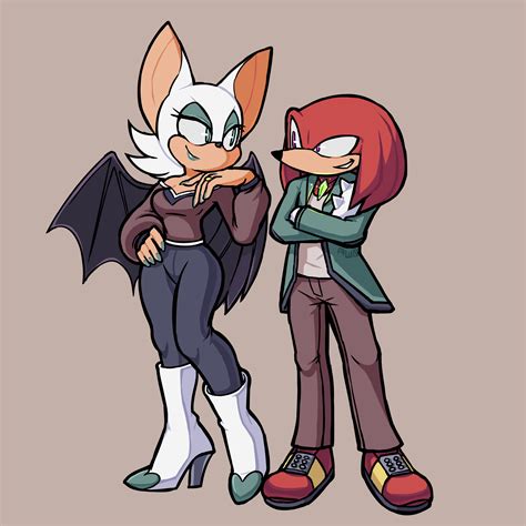 Knuckles And Rouge By Aw0 On Deviantart