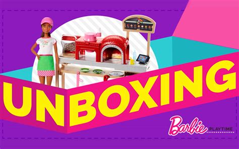 Unboxing Barbie® Pizza Chef Dolls And Playsets Cooks Up Fun
