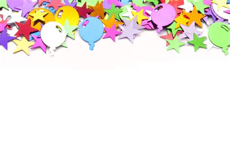Free Image Of Birthday Party Background With Stars And Balloons