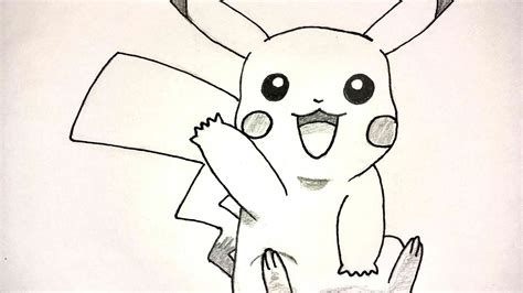 Dibujos De Pikachu Faciles A Lapiz Reverasite