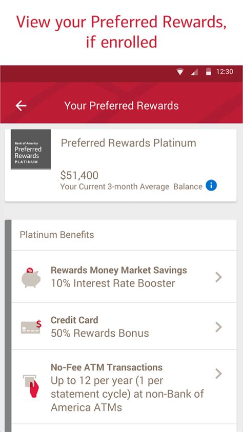 You'll find this between alerts and the label for bankamerideals (bank of america's cash back program for cardholders). Bank of America- screenshot (With images) | Banking app ...