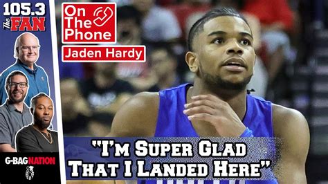 Jaden Hardy On Getting Drafted By The Mavs Summer League Improving His Game Gbag Nation