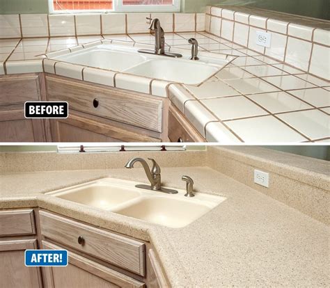 Countertop Refinishing Revitalizes Outdated Kitchens Miracle Method