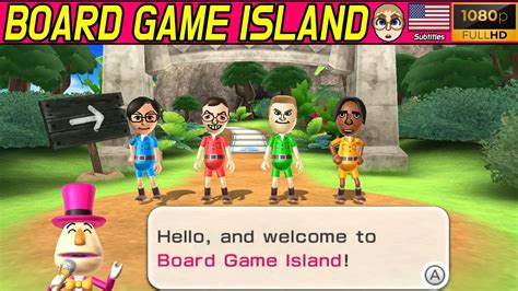 wii party wii パーティー board game island master cpu eng sub player alonso youtube