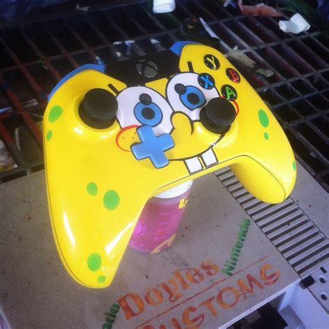Spongebob Themed Custom Xbox One Controller