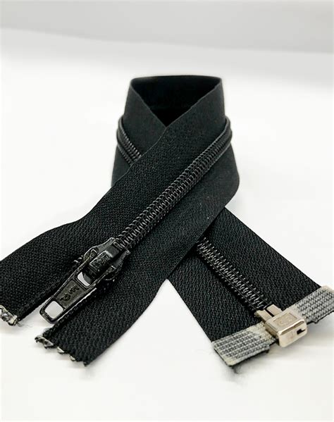 Black Zip 31cm Fc Fabric Studio