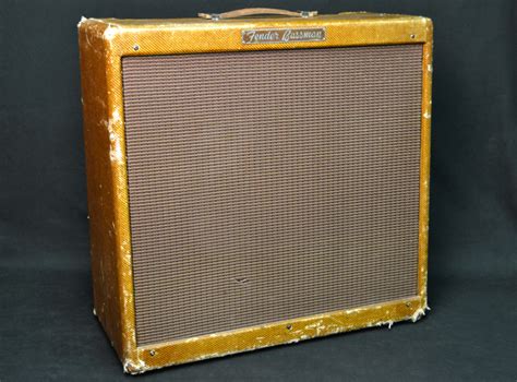 Fender Bassman 5f6 A 1958 Tweed Amp For Sale Jims Guitars Inc