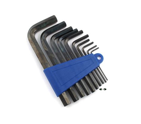 10 Piece Metric Allen Wrench Hex Set