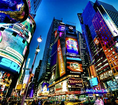 10 Top New York Streets At Night Wallpaper Full Hd 1080p For Pc