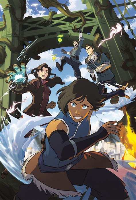 Nycc 2016 The Legend Of Korra Returns With Graphic Novel Turf Wars
