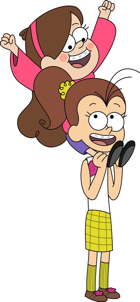 Luan Loud And Mabel Pines By C Bart On Deviantart