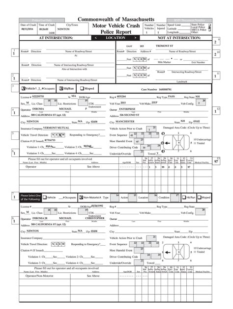 Ma Rmv Accident Report Complete With Ease Airslate Signnow