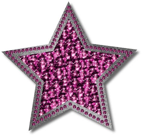 Pink Star Png Png Image Collection