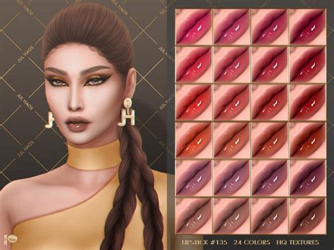 Julhaos Cosmetics Patreon Lipstick 135 The Sims 4 Catalog