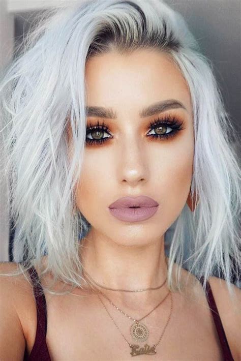 Stunning Silver Hair Looks To Rock Short And Medium Silver Hair